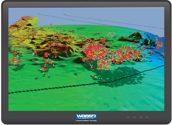 Aquatech Most Innovative International Product Award: Electronic Navigation Ltd’s WAASP Multibeam Sonar  © Mike Rose